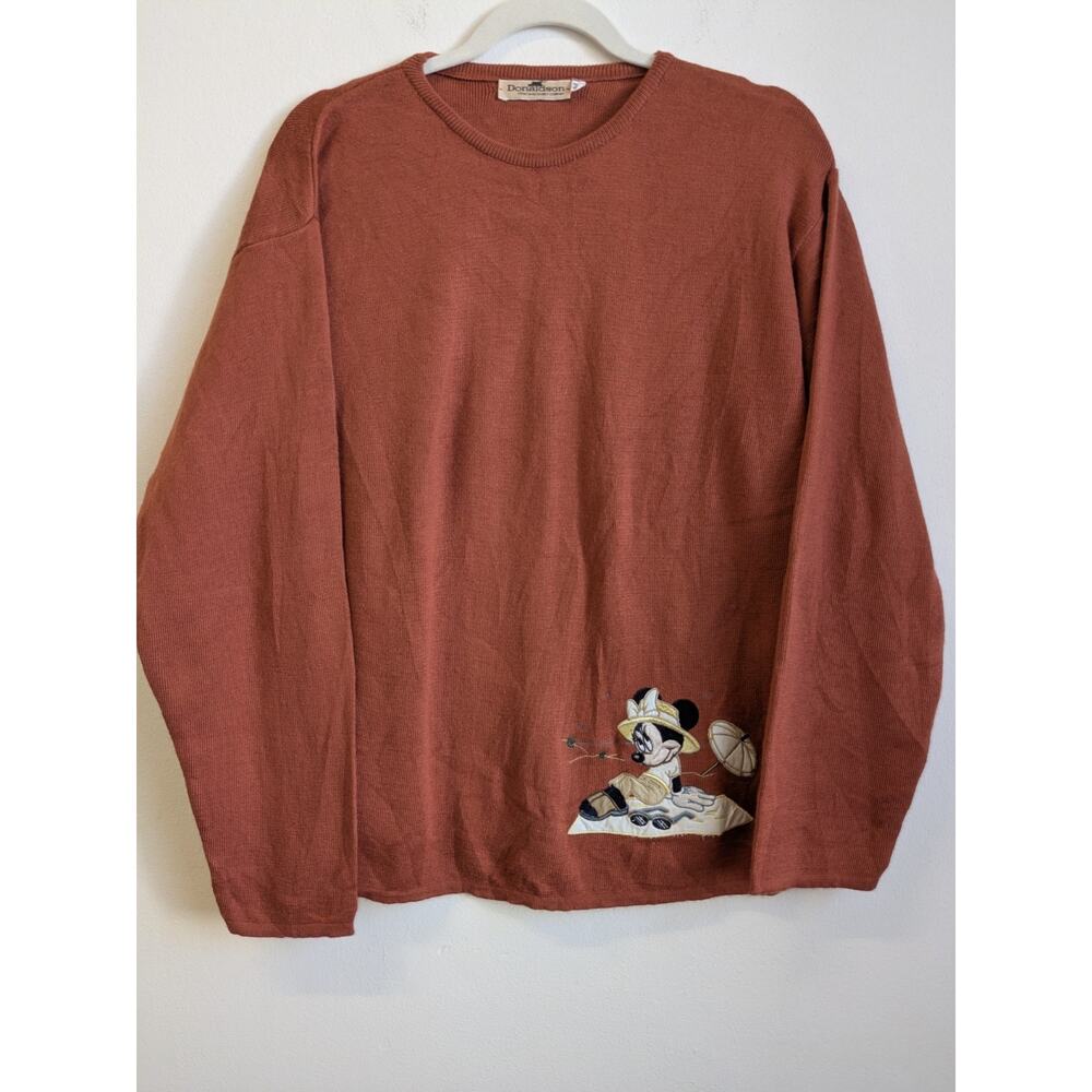 Donaldson Women's Sweater Vintage Rare 🔥 The Walt Disney Minnie Mouse Size M